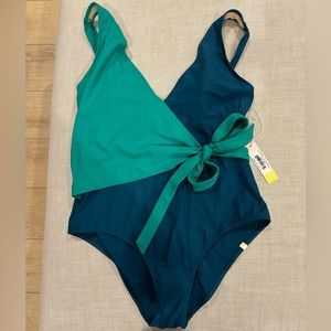 NWT Summersalf wrap swimsuit one piece